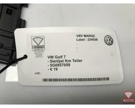 vw-golf-7-sierlijst-km-teller-tacho-afdekking-5g0857059 — foto 3