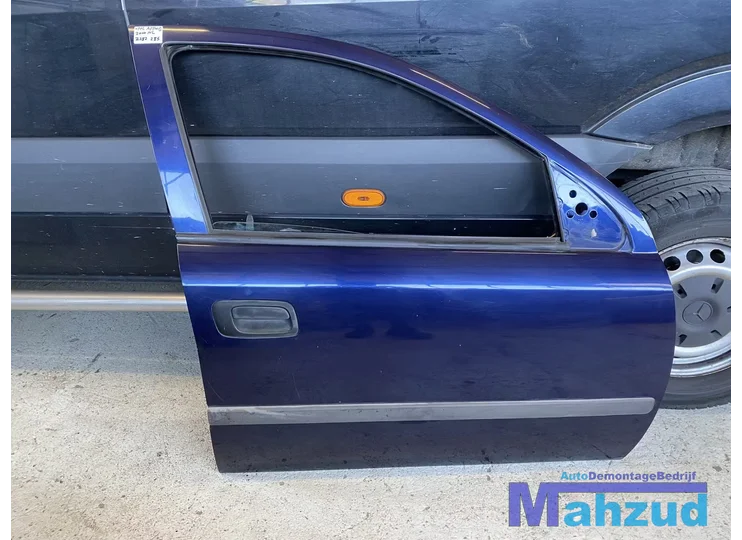 OPEL ASTRA G Blauw Z282 Rechts rechter voor deur portier