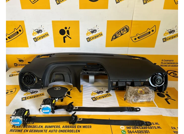 Airbag set Toyota Aygo 2014-2022 Compleet Dashboard set 