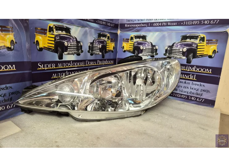 Peugeot 206 cc convertible Headlight left 9628666880