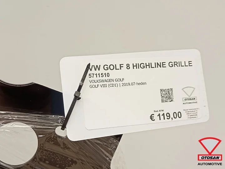 vw-golf-8-highline-grille-grill-nieuw-5h0853651n — foto 8