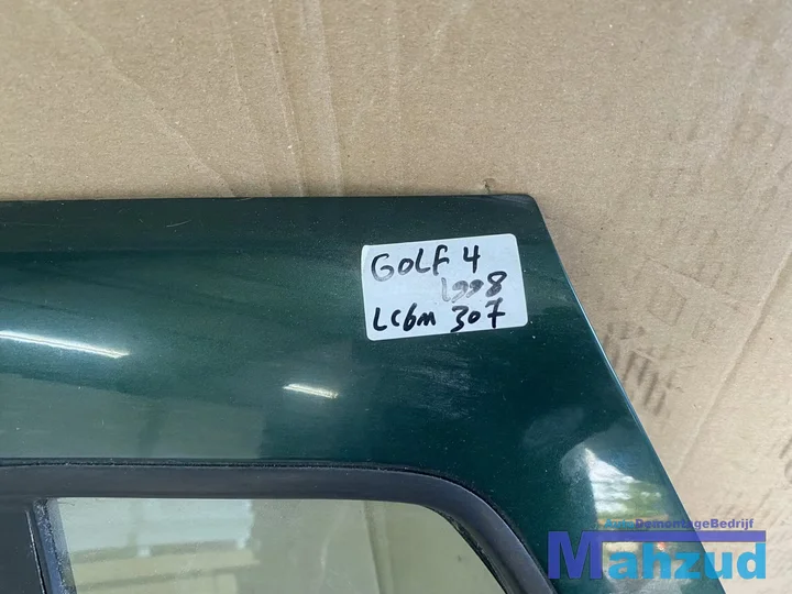 vw-golf-4-groen-lc6m-links-achter-deur-portier-19972003 — foto 2