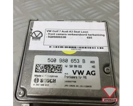 vw-golf-7-audi-a3-leon-front-camera-verkeersbord-5q0980653b — foto 2