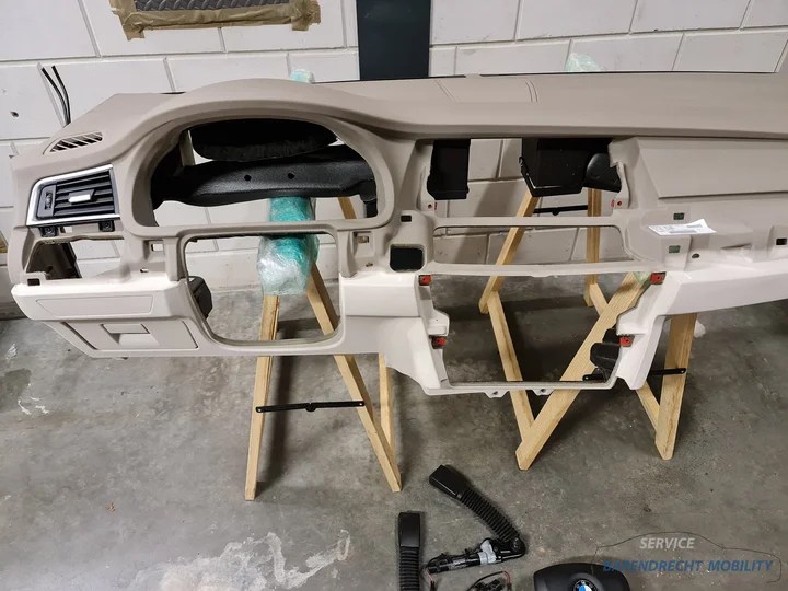 airbagset-bmw-f07-5-serie-gran-turismo-gt-beige-dashboard-stuur-airbag-gordel-set-2009-2017 — foto 4