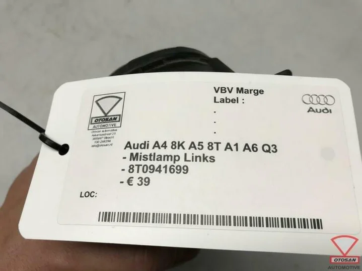 audi-a4-8k-a5-8t-a1-a6-q3-mistlamp-links-8t0941699 — foto 3