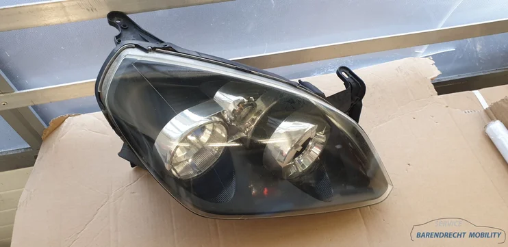 koplamp-opel-tigra-twintop-tt-rechts-halogeen-donkere-inleg-origineel-gebruikt-2004-2010 — foto 5
