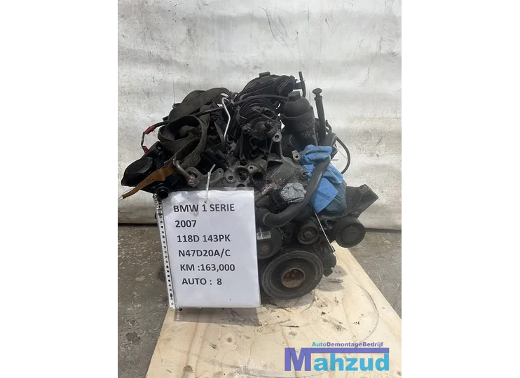 BMW 118D E81 1.8 MOTORBLOK N47D20A N47D20B N47D20C 