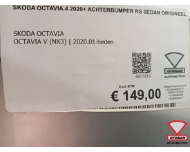 skoda-octavia-4-2020-achterbumper-rs-sedan-origineel — foto 6