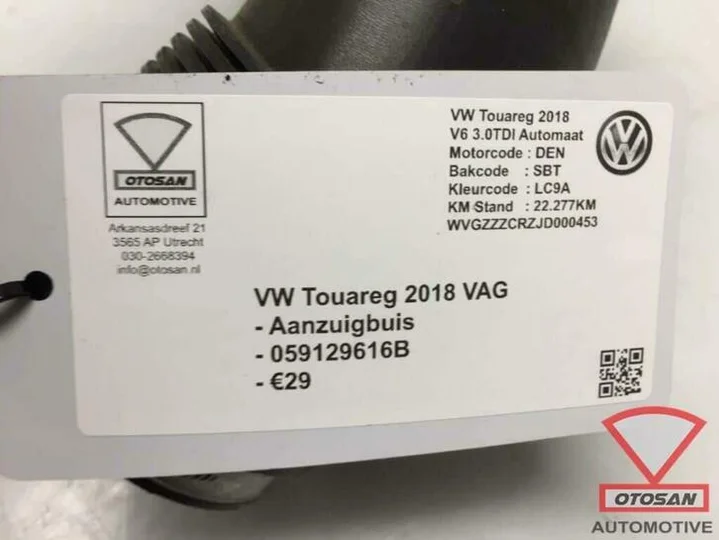 vw-touareg-2018-vag-aaanzuigbuis-luchtfilterhuis-059129616b — foto 2