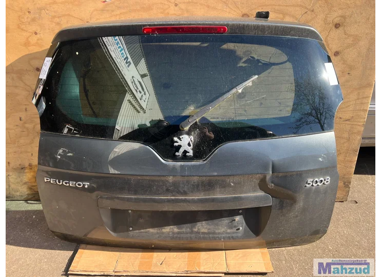 PEUGOET 5008 grijs KTPD achterklep schade 2009-2016