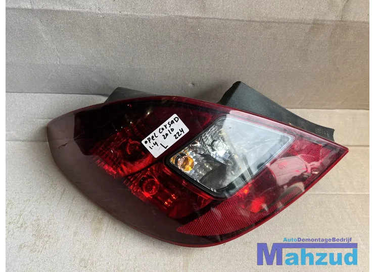 OPEL CORSA D 5 DEURS Links achter licht 2006-2014