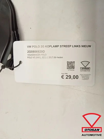 vw-polo-2g-koplamp-streep-links-nieuw-origineel-2g0806929d — foto 3