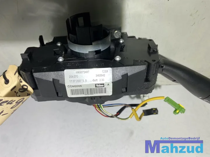 peugeot-207-licht-stuurkolom-ruitenwisser-schakelaar-96630724xt — foto 7