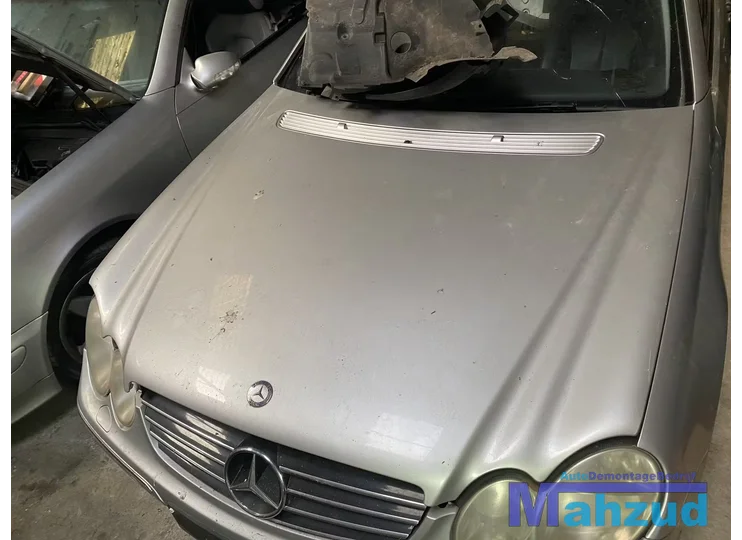 MERCEDES CLK W209 Zilver K744 motorkap 2003-2010