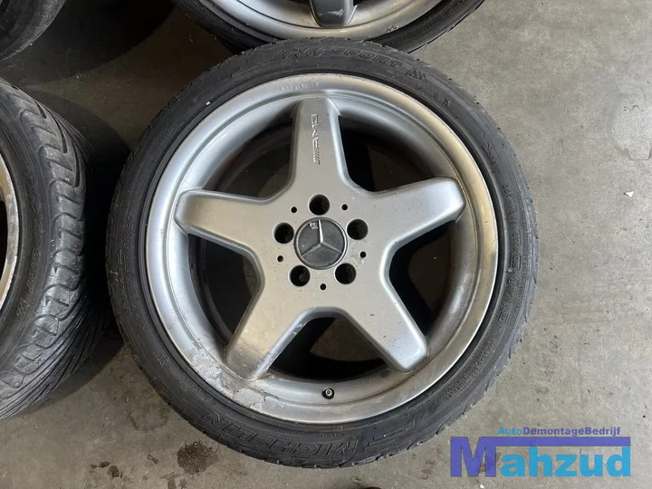 mercedes-clk-w209-amg-velgen-18-inch-5x112-666-breedset — foto 2