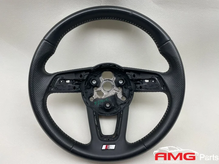 audi-a3-s3-a4-s4-a5-s5-s-line-kaal-stuur-nieuw-geperforeerd — foto 2