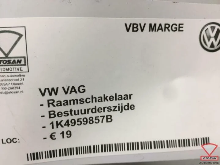 audi-vw-seat-skoda-vag-raamschakelaar-1k4959857b — foto 2