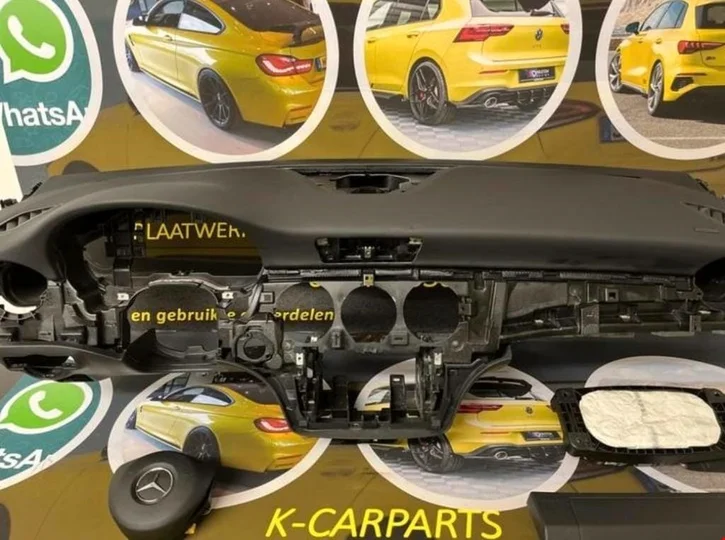 airbag-set-dashboard-groen-mercedes-a-klasse-w176 — foto 6