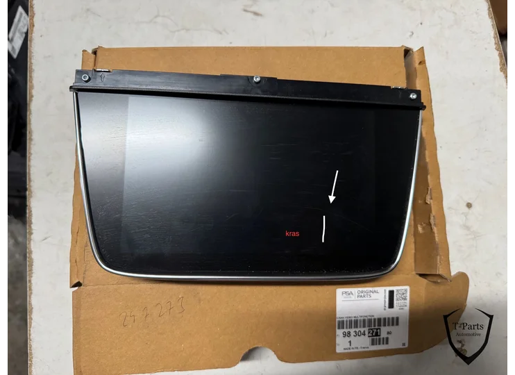 opel grandland X screen navigation Display Interior 9830427180