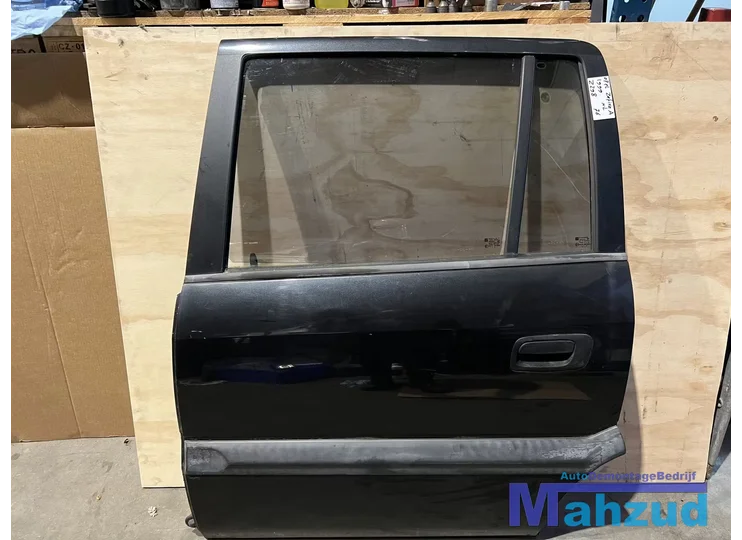 OPEL ZAFIRA A Zwart Z298 Links achter deur portier 1998-2005