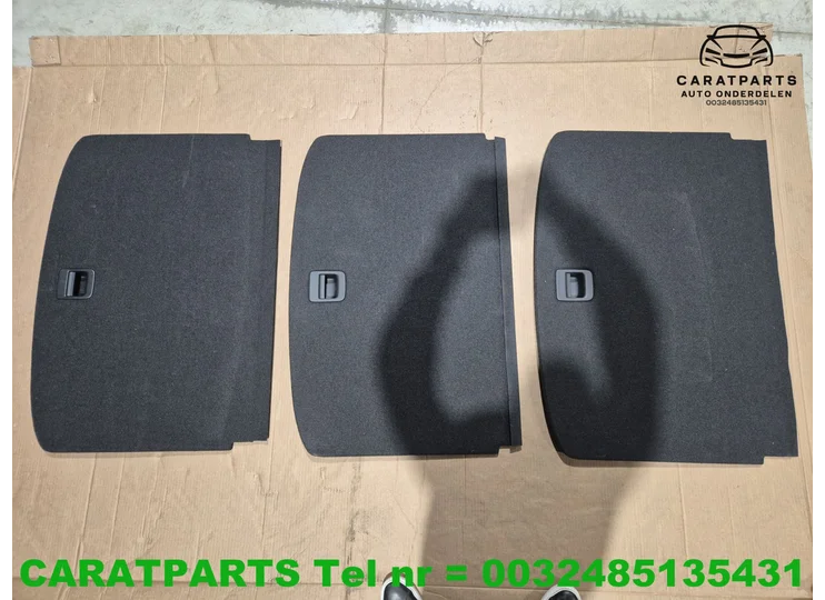 8X0861475 Audi A1 kofferbakmat A1 vloermat A1 8X laadvloer