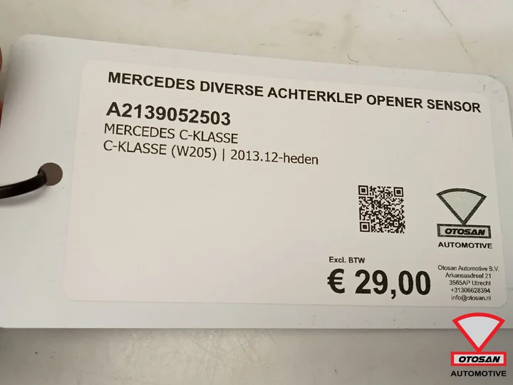 mercedes-diverse-achterklep-opener-sensor-a2139052503 — foto 3