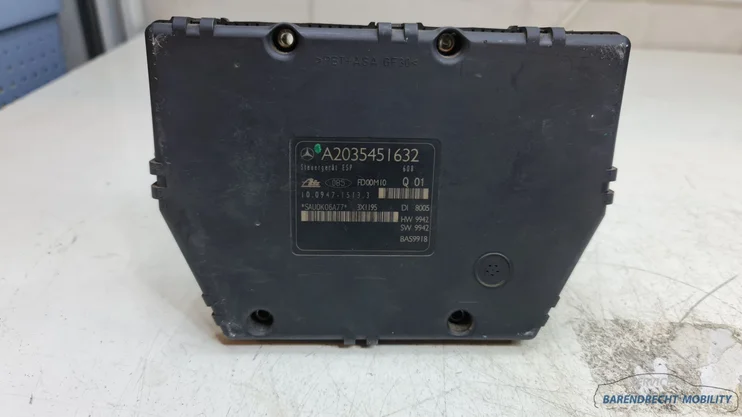abs-esp-module-w203-w209-mercedes-a2035451632-c-klasse-clk-origineel-gebruikt-2002-2007 — foto 7