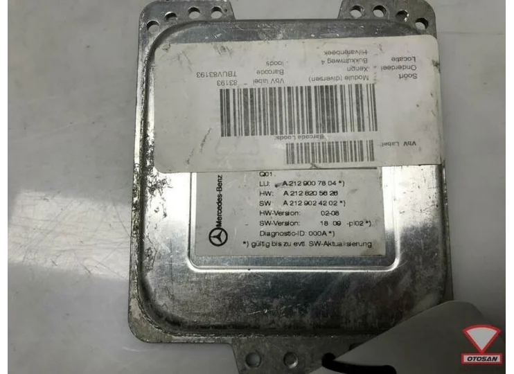 mercedes a b c e s cla xenon module starter a2129007804 115