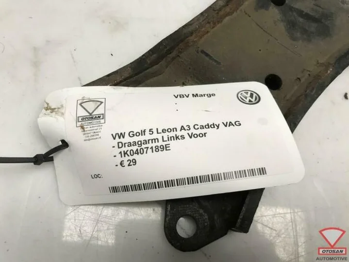 vw-golf-5-leon-a3-caddy-vag-draagarm-links-voor-1k0407189e — foto 2