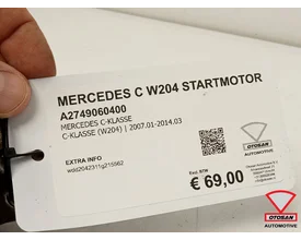 mercedes-c-klasse-w204-startmotor-a2749060400 — foto 2