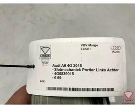 audi-a6-4g-2015-slotmechaniek-portier-links-achter-4g0839015 — foto 3
