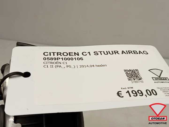 citroen-c1-2014-stuur-airbag-0589p1000108 — foto 3