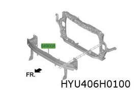 hyundai-bayon-voorbumper-balk-64900q0400-carrosserie-balk — foto 3