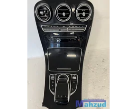 mercedes-cklasse-w205-zwart-glans-middenconsole-compleet-20132019 — foto 3