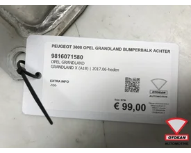 peugeot-3008-opel-grandland-bumperbalk-achter-9816071580 — foto 3