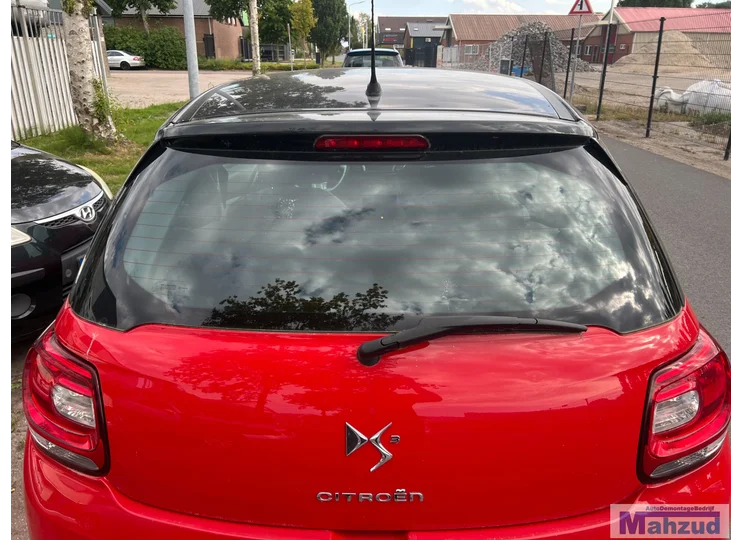 CITROËN DS3 rood KKN EXY achterklep 2010-2015
