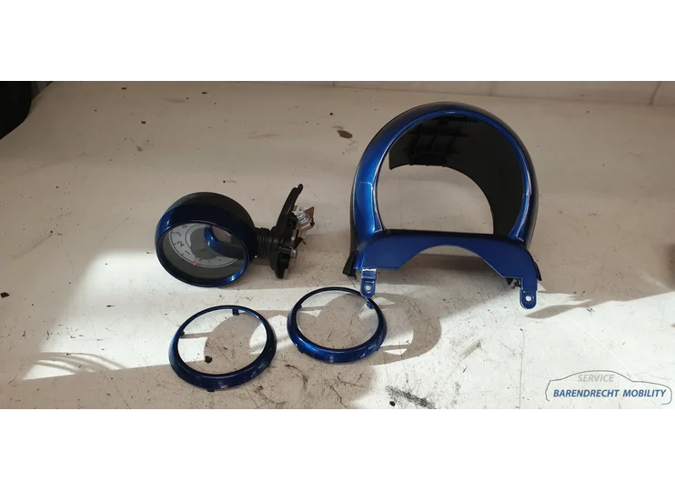 Tachometer + cover and rings Aygo C1 107 BLUE 83270-0H010 complete Plug and play 2005 - 2015