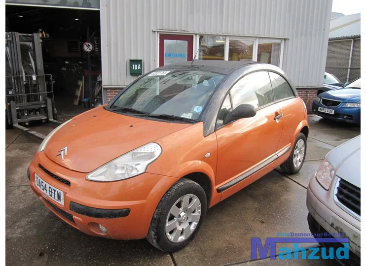 CITROËN C3 PLURIEL GRIJS STOF INTERIEUR 3 DEURS