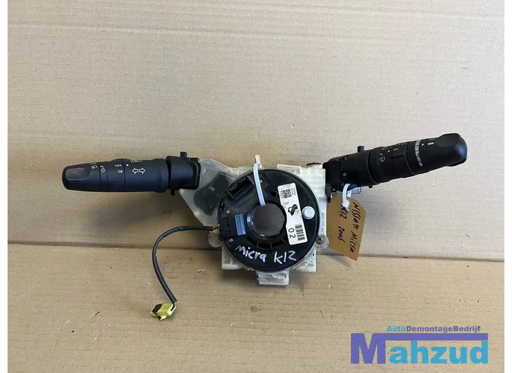 NISSAN MICRA 3 K12 Licht ruitenwisser schakelaar sleepring 2002-2009