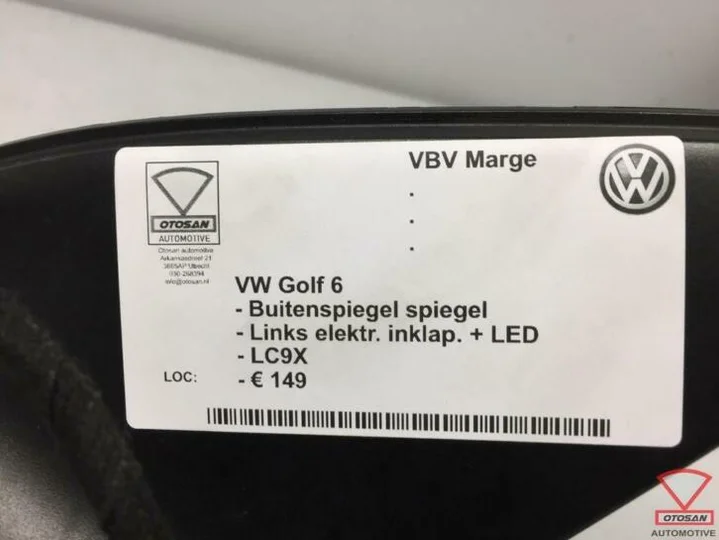 vw-golf-6-buitenspiegel-spiegel-inklapbaar-led-links-lc9x — foto 4