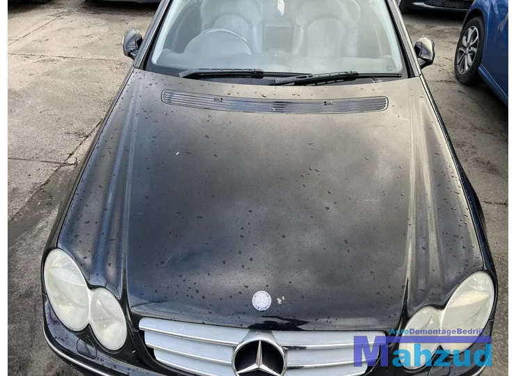 MERCEDES CLK W209 Zwart C197 motorkap 2002-2010