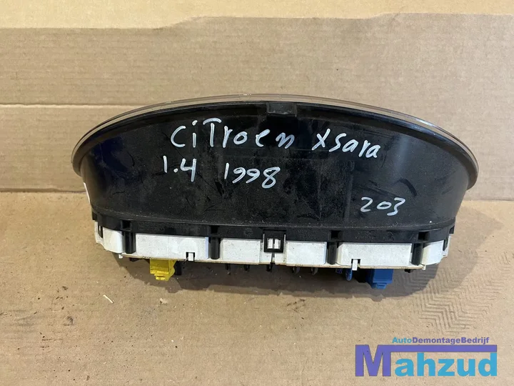 citroen-xsara-14i-km-teller-instrumentenpaneel — foto 2