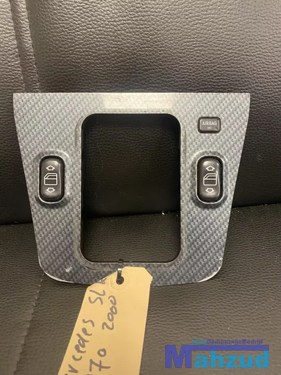 mercedes-slk-r170-grijs-middenconsole-radio-frame-pook-kap — foto 4
