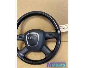 audi-a6-c6-q7-leer-leder-stuur-stuurwiel-met-airbag — foto 4