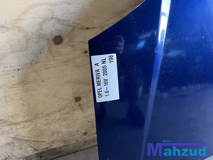 opel-meriva-a-z21b-blauw-motorkap-20032010 — foto 2