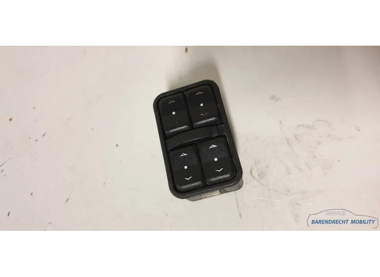 Window switch 4 buttons Opel Astra G Zafira A 13363401 electric windows original used 1998 / 2005