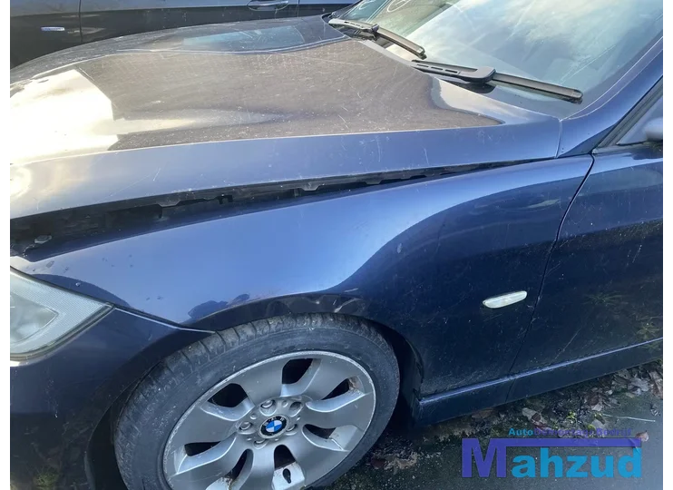 BMW 3 SERIE E90 blauw A35/5 links scherm voorscherm 2004-2012