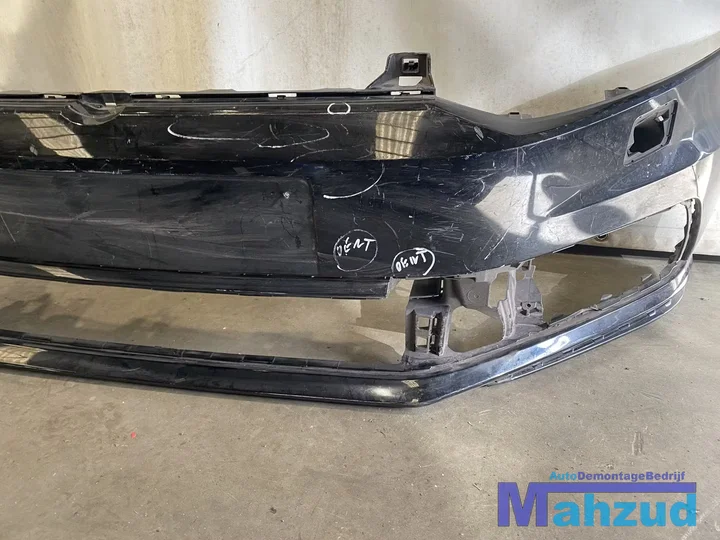 vw-polo-6c-zwart-voorbumper-met-koplamp-spoeier — foto 2