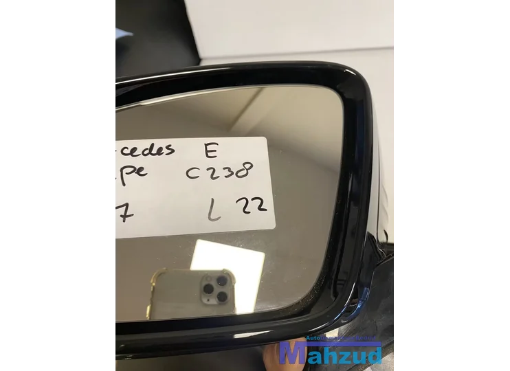 mercedes-e-klasse-c238-coupe-zwart-links-spiegel-left-mirror