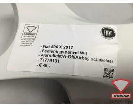 fiat-500-x-bedieningspaneel-alarmlicht-airbag-a-off-71779131 — foto 3